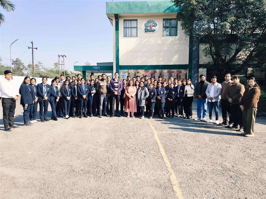 12 December 2025- Industrial visit to Dabur India Limited, Pantnagar