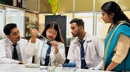 KCMT biotechnology research lab for student innovation