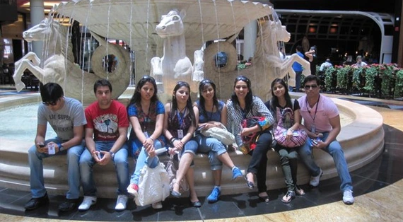 KCMT students during second international visit to Singapore and Malaysia for academic exposure