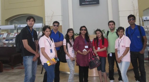 KCMT students during sixth international visit in Dubai gaining academic and industry exposure