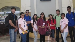 KCMT students engaging in international visit learning activities
